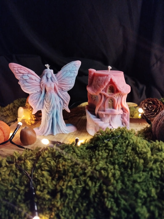 Fée enchantée avec sa maison