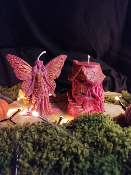Fée enchantée avec sa maison